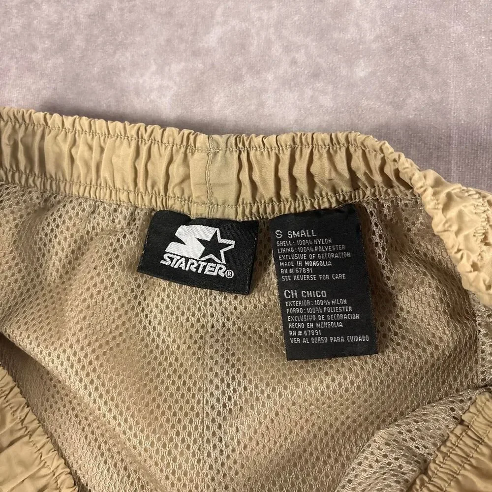 vintage y2k starter cargo swimming trunks